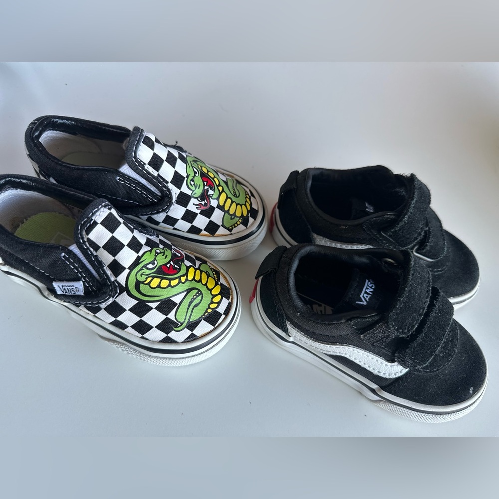 Toddler Vans- Like new - Picture 2 of 4